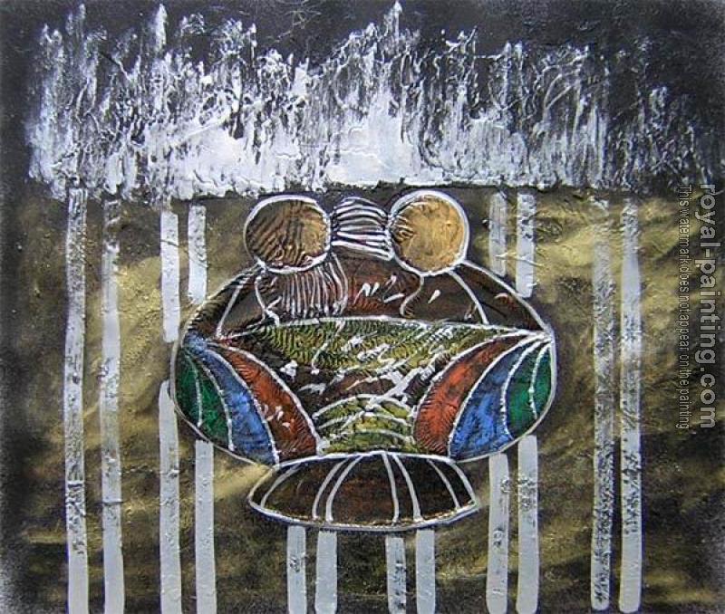 Hand Painted : Modern oil painting Hand Painted : Modern oil painting